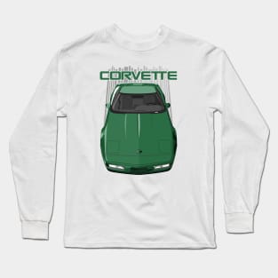 Corvette C4-green Long Sleeve T-Shirt